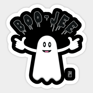 BOO JEE GHOST HALLOWEEN - Ghost Of Disapproval Sticker